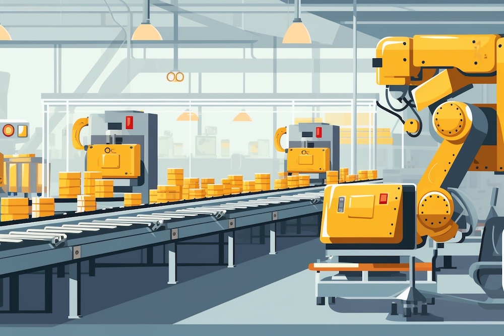 Manufacturing illustration